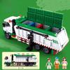 432PCS City Garbage Classification Truck Engineering Vehicle Collector Car Brinquedos Building Blocks Toys NO BOX