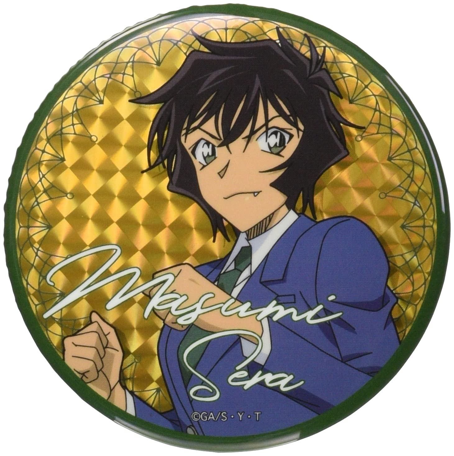

Toshin Pack Detective Conan Hologram Can Badge Sera (2020 Masumi) синий