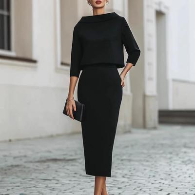 European and American New Style Urban Fashion Bodycon Skirt and Top Two-Piece Set, 2026 Collection