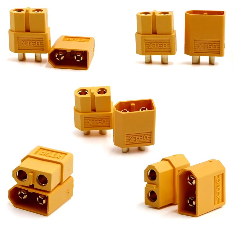 5 Pairs XT60 Male Female Bullet Connectors Power Plugs for RC Lipo Battery Motor XT60 Drone Connectors