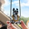 Fun Dog Expression Car Hanging Decoration Multiple Styles Resin Craft Safe Dashboards Decoration Present for Driver