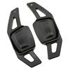 Black Steering Wheel Paddle Shifter Extension For VW Tiguan Golf 7 MK7 Passat B8
