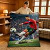 Sports C-Cristiano Ronaldos Throw Warm And Soft Suitable For Bedroom Living Room Sofa Bed Office Travel Camping