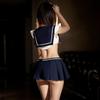 Night listening incense large size sexy lingerie sexy college style miniskirt uniform To seduce pajamas babes sailor suit