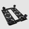 PC Chassis Bracket with 360 Swivel Wheels for Smooth Office Relocation