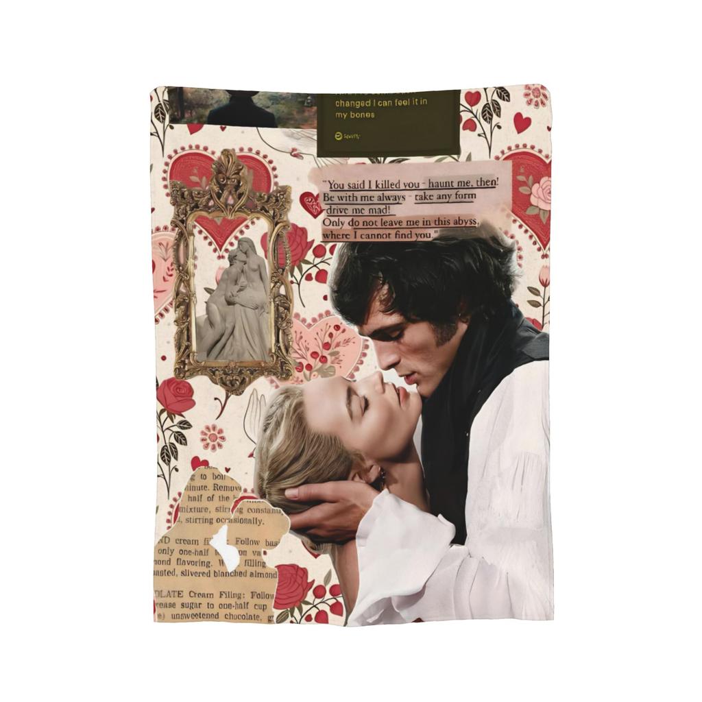 Wuthering Heights 2026 Movie Blanket Multiple Sizes Soft Fuzzy Plush  Throw Blankets for Sofa Couch and Bed