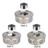 Stainless Steel Teapot Warmer Universal Warm Tea Stove for Home Travel Hotel