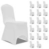 Day and Night - Day and Night Cream Elastic Chair Cover 18 Units