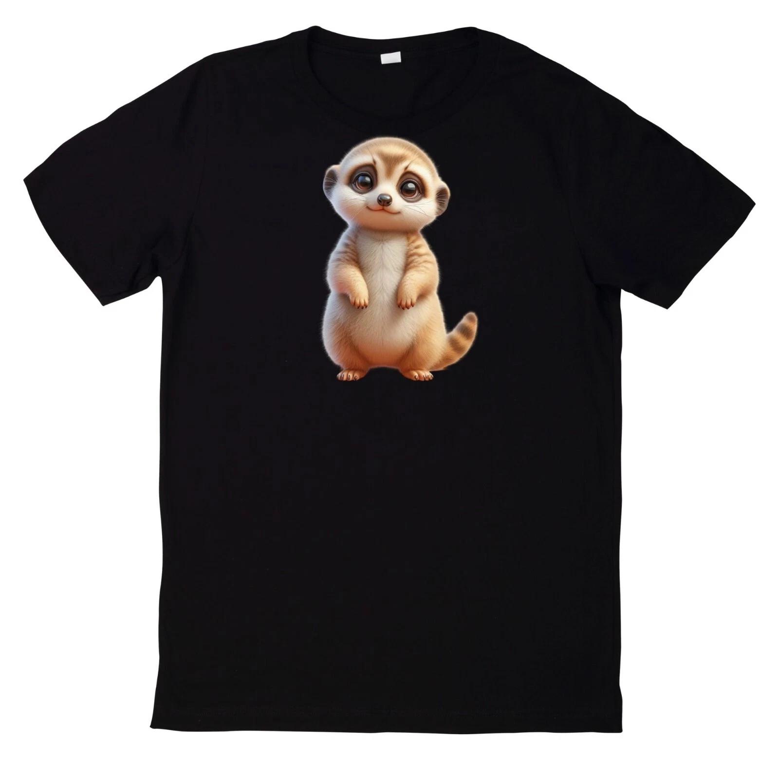 T-Shirt Süßes Erdmännchen Geschenkidee S