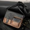 TS JYL laptop bag,Vintage Messenger Bag Korean Men Casual Shoulder Bag