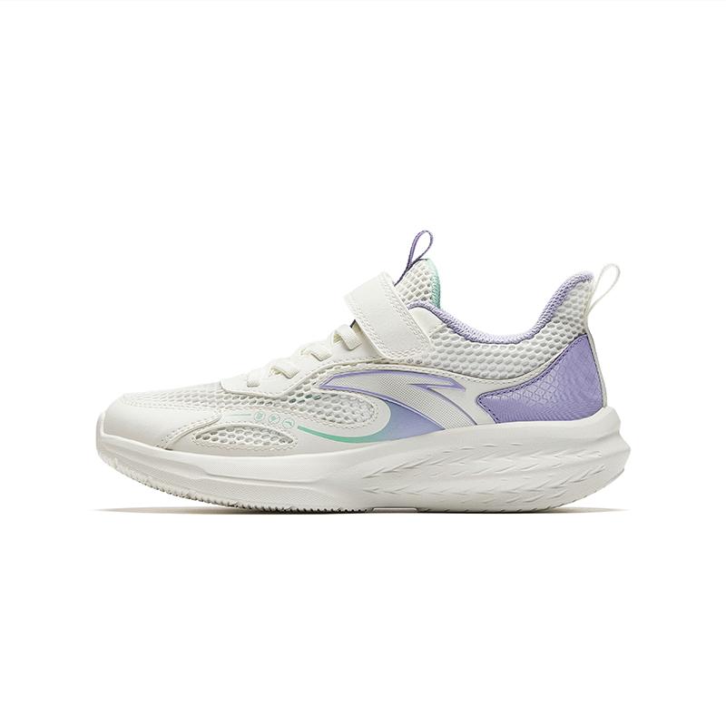 Anta Kids Synthetic Leather Fabric Comfortable Versatile Rebound Lightweight Shock Absorbing Breathable Low Top Running Shoes Men Sneakers A22525501