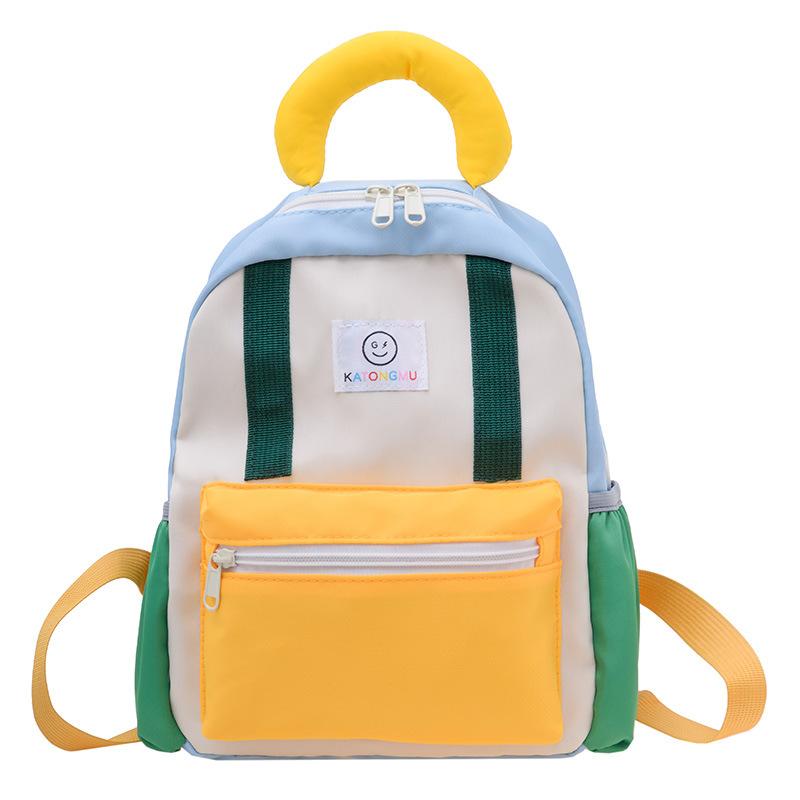 New Schoolbag Men and Women Cute Foreign Trend Backpack Light Casual Snack Bag