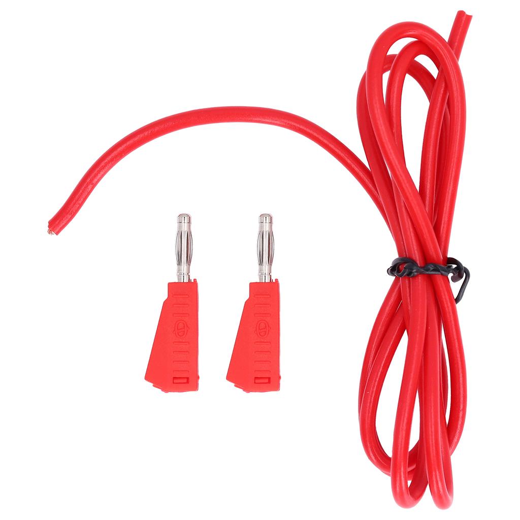 Banana Plug Test Brass PE Electrical Test Cable Wire for Voltage Tester Truck Batteries 4mm