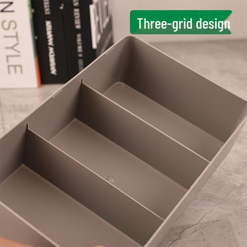 Colorful Desktop Plastic Storage Box for Toys and Art Supplies, Lidless
