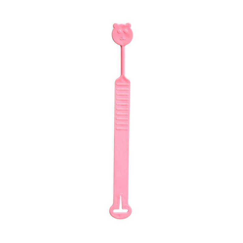 Silicone Little Bear Toilet Seat Lifter Toilet Lifting Device Creative Lift Toilet Ring Handle Anti-Dirt Handle Wc Accessories