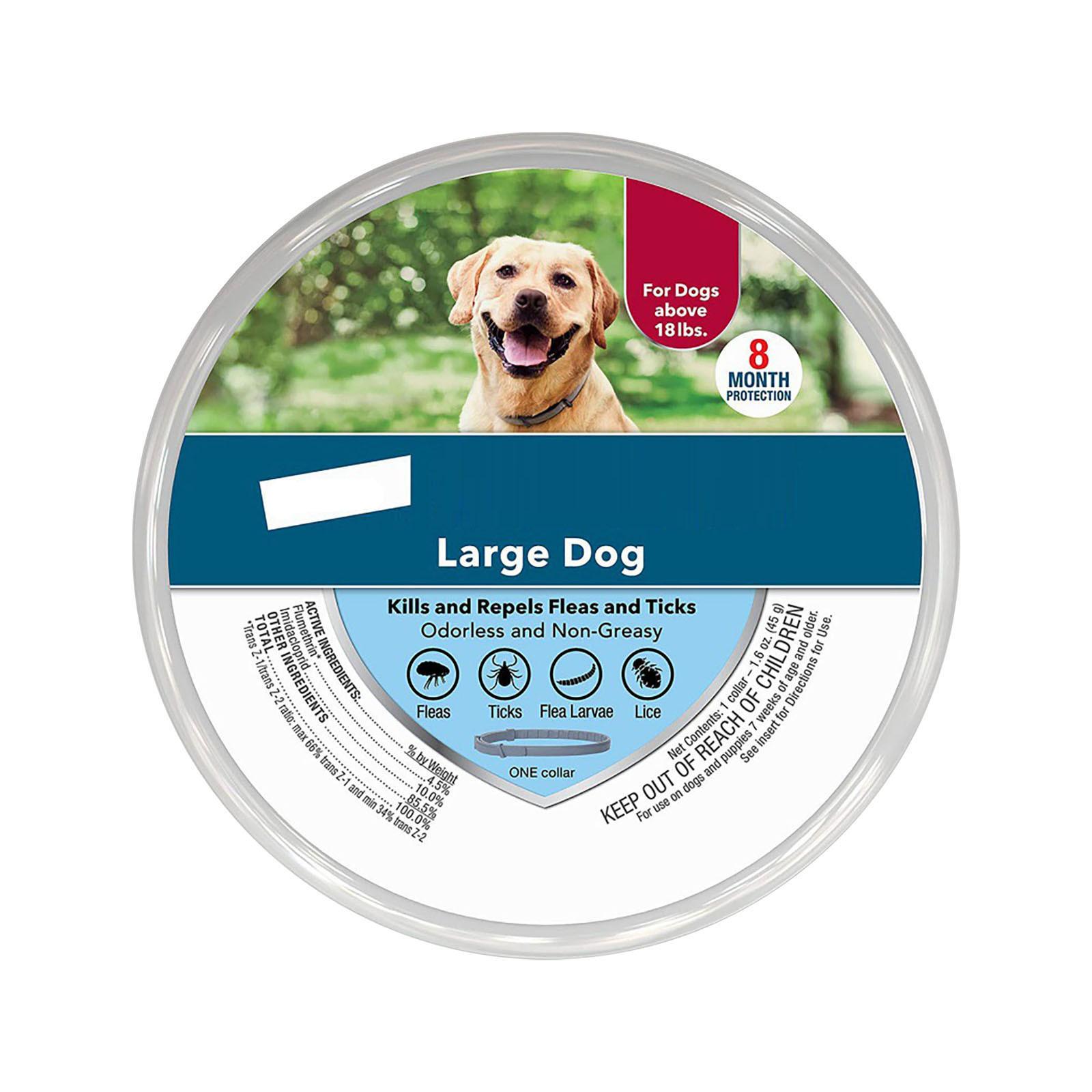 

8 месяцев, ошейник против паразитов, против блох, против клещей, против лейшманиоза, для маленьких и средних собак One Size