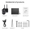 3MP 4G Solar Camera with WiFi, HD, Full Color Night Vision, Wide Angle, and Smart Monitoring