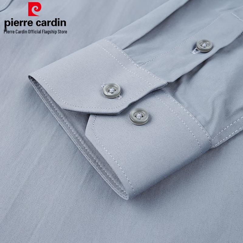 Pierre Cardin Men's Long Sleeve Wrinkle-Free Business Shirt