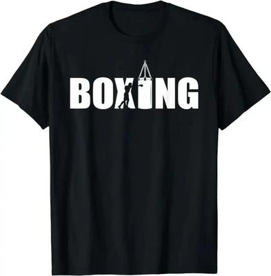 Boxliebhaber Fitnessstudio Boxer Kickboxen Kickboxer Enthusiast T-Shirt Unisex Stil Shirts für Männer Kleidung T-Shirts Individuell bedrucktes T-Shirt