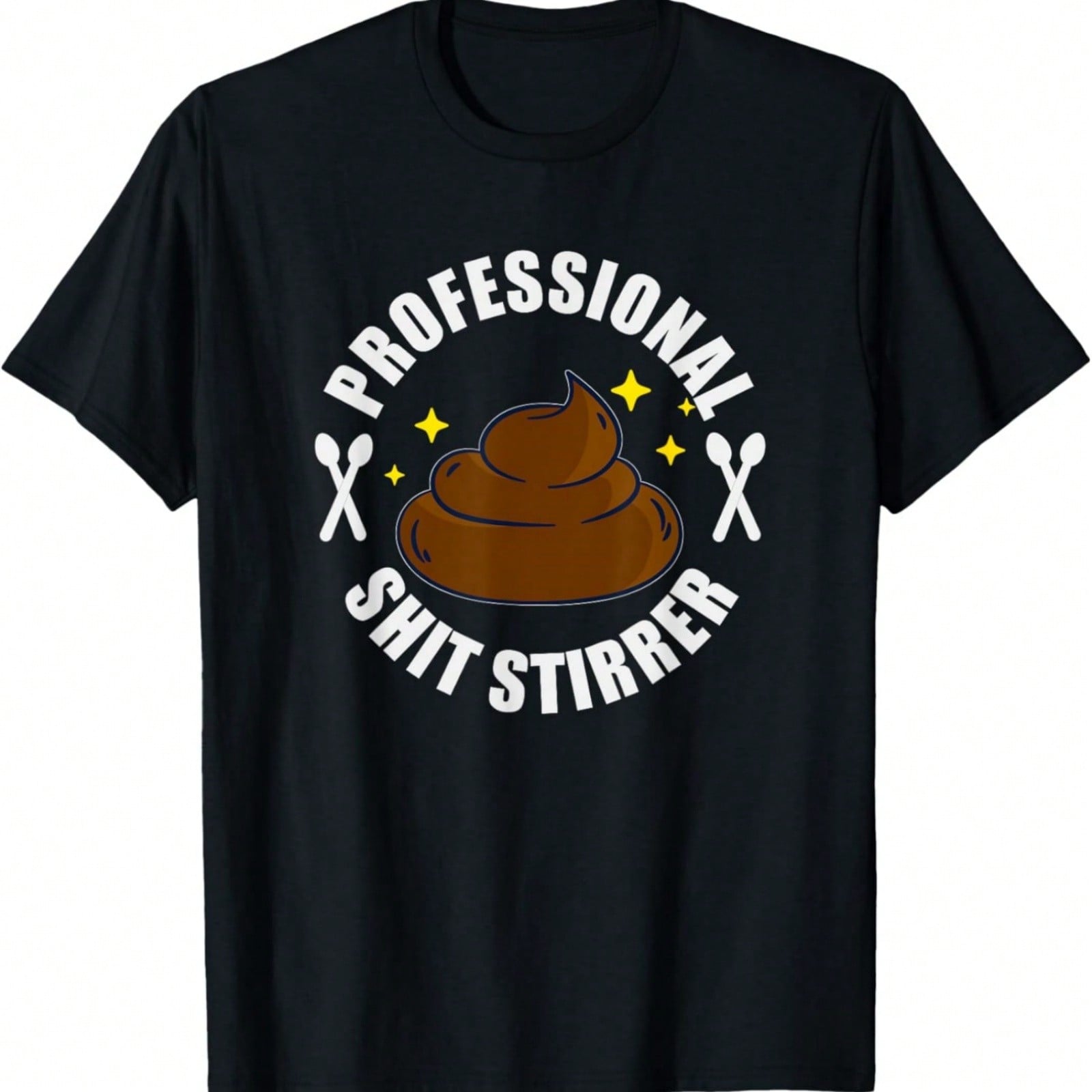 Stirrer Professional - Poo Funny Trouble Maker T-Shirt S разноцветный