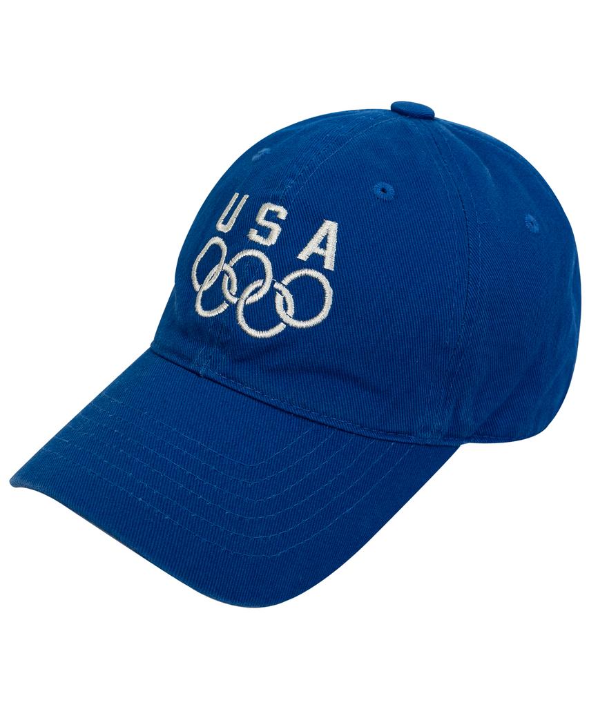 NAVYTEAM Ntv Bc-Olympic Flag Usa Cap-Blue