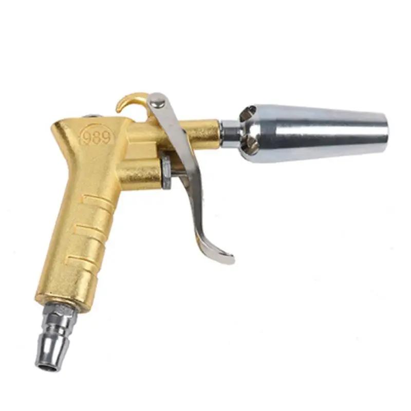 Air Compressor Duster Blow Gun Long Nozzle Pneumatic Dust Blower Computer Case Engine Car Dust Blowing Tool Cleaning Spray Gun