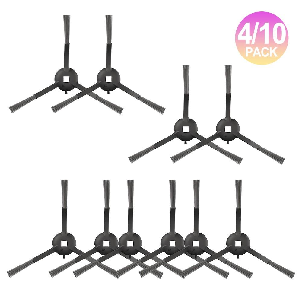 4 or 10 Piece Corner Brush Set Compatible with For Mova For Trouver Vacuums