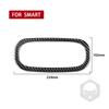 For Benz Smart 453 Fortwo 2016-2024 Carbon Fiber Air Conditioner Control Switch Frame Adjustment Trim Cover Decoration Sticker