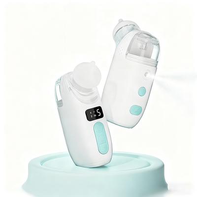 Elektryczny Aspirator do Nosa Dziecko 2-w-1 Inhalator Spray Aspirator do Nosa Dziecko Czyszczenie Kataru i Gilów Wielofunkcyjny