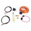 Electric Cooling Fan Wiring Harness Kit Dual Single 165 185 W Thermostat 40 AMP Relay