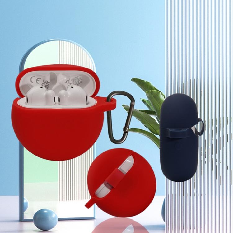 Durable Silicone Earphone for Case with Carabiner for freebuds4E Earphone Cover