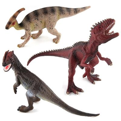 English Details Dinosaur World Model Toy Parasaurolophus Small Southern Giant Dragon Figure Ornament