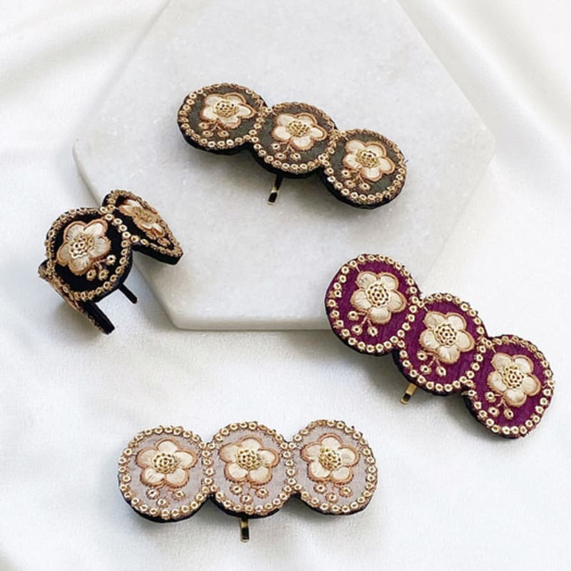 BESTY Romantic Peony Wave Hair Cuff