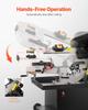 Metal Band Saw 1.1 KW 7 X 8.25 In Cutting Capacity Horizontal and Vertical Cutting 4 Speeds Variable Speed Bandsaw 220V 0° To 45° Rotatable Base for