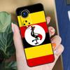 Uganda Flag Coat Of Arms Case For Honor 90 50 70 Lite X9b X9a X8b X8a X8 X9 X9c Honor 200 Pro Magic 5 6 7 Lite Cover