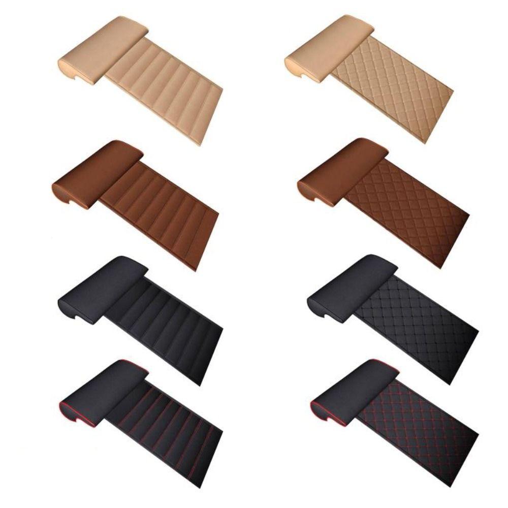 Universal Car Seat Extender Cushion Leather Auto Front Chair Mat Leg Support Pillow  Home/Offices