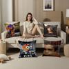 Pop Hip Hop Rap Star Singer NAS BIG Music Album Pillow Gifts Home Office Furnishings Bedroom Sofa Car Cushion Cover Case 45x45cm