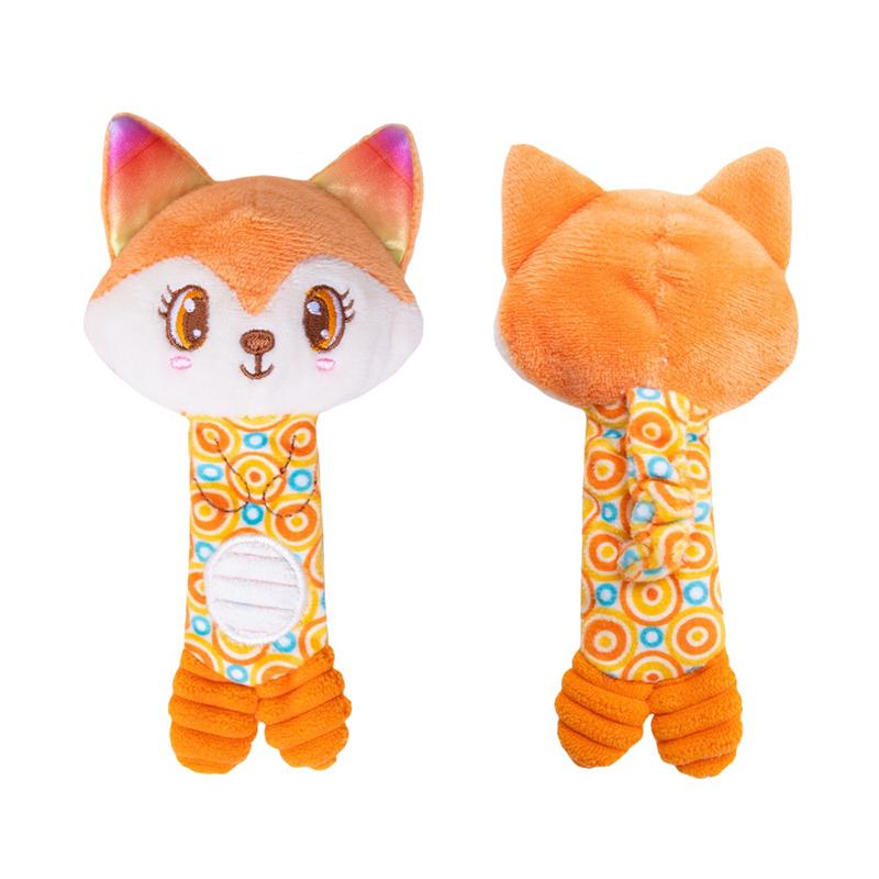 1Pc Toddler Plush Sleep Soother Toy Stuffed Doll For Toddler Sleep Soothers Toy Developmental Hand Grip Toy For Kids