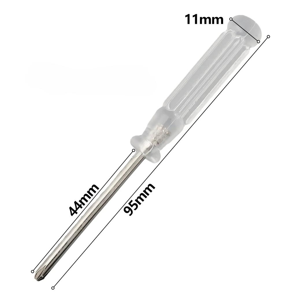 Transparent Screwdriver Multifunctional Cross Slotted Screwdriver Cutter Head Screw Driver Disassemble Repair Tool