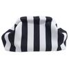 Summer Beach Clutch Bag for Women Elegant Striped Handbag Woven Crochet Purses Knitting Dumpling Clutch Casual Colorblock Bag