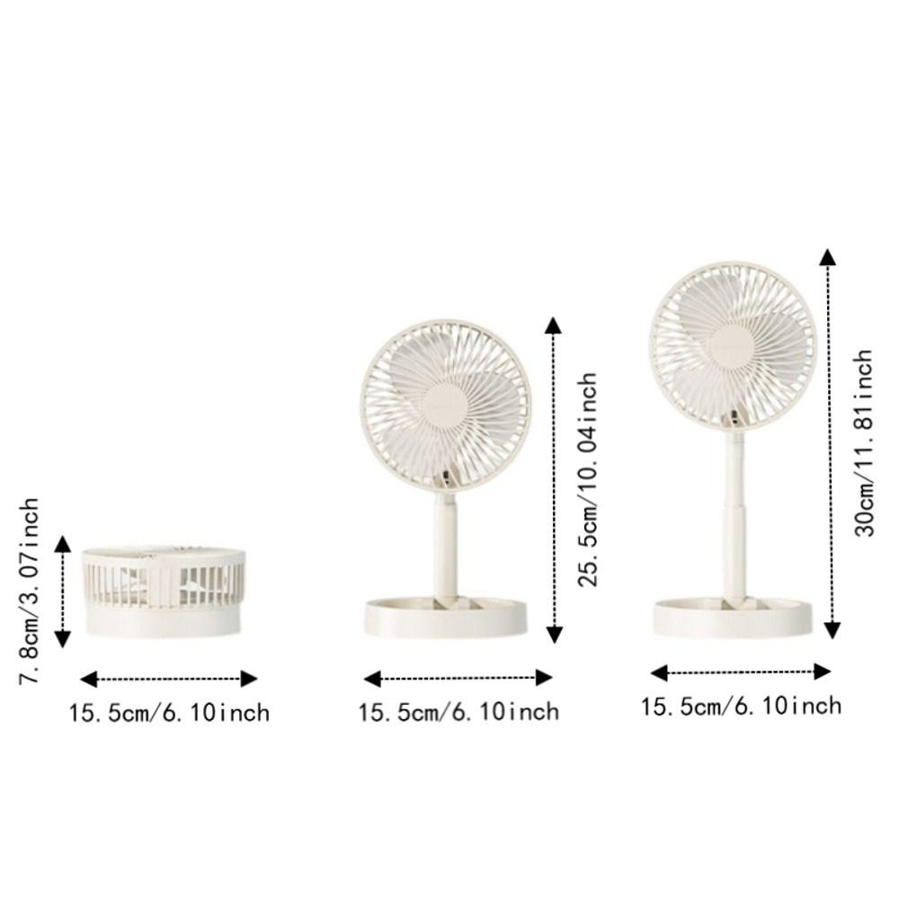 Adjustable Angle USB Fan Foldable Mini Electric Fan Energy Saving Desktop Fan Dormitory
