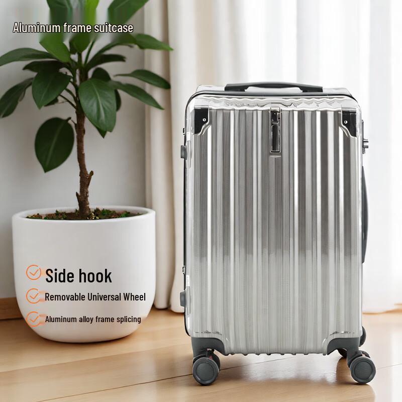 OLOMM Zipper Luggage Suitcase