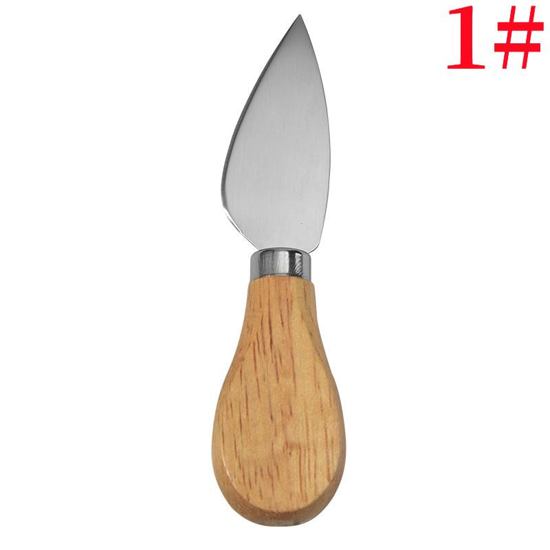 New Cheese Knives Bulk Knife with Acacia Wooden Handle Butter for Butter Grater Raclette Cheese Board Kitchen Storage Tools 2025