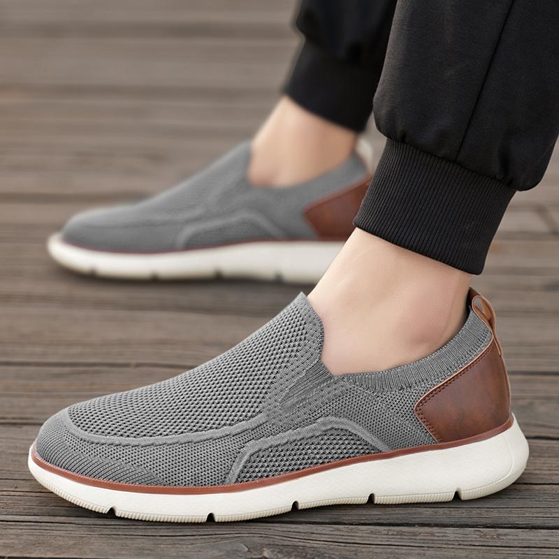 Men Sneakers New Men Mesh Casual Shoes Fashion Lightweight Breathable Soft Soled Shoes Summer Outdoor Sports Fitness Large Size