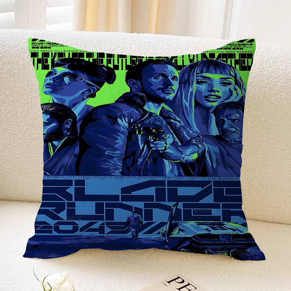 Classic Movie BBlade RunnerS Cushion Cover Polyester Sofa Cushions Decorative Throw Pillows Home Decoration Pillowcover