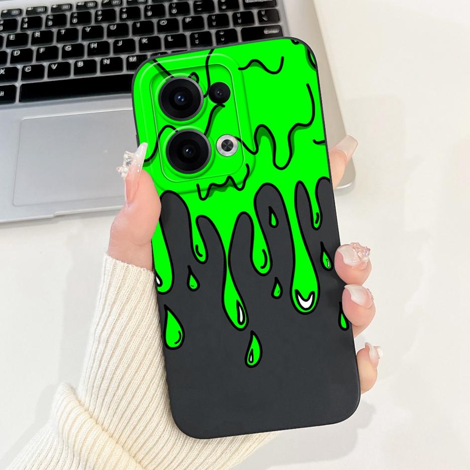 For Oppo Reno 13 Pro 5G Case CPH2697 Unique Fashion Cartoon Cover Soft Silicone Phone Case For Oppo Reno13 Pro Reno 13 5G Fundas