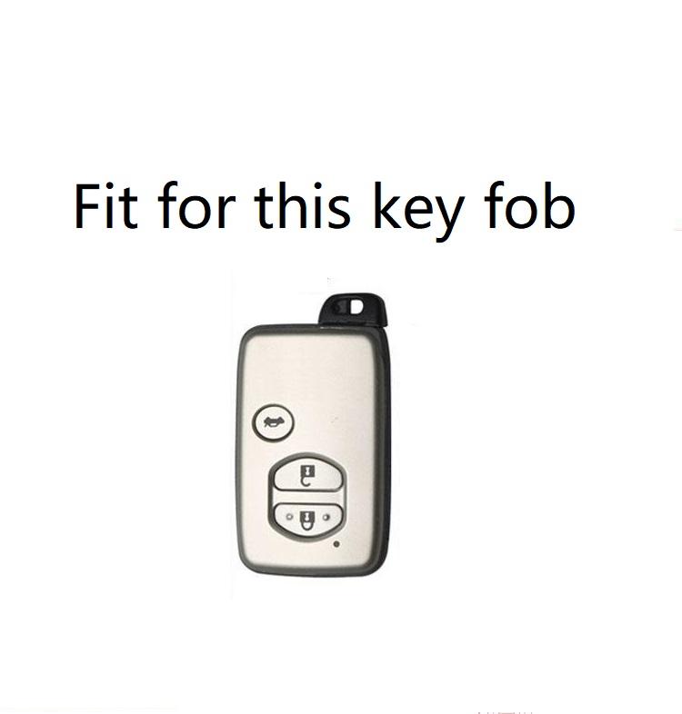 Zinc Alloy Car Remote key FOB case cover For Toyota Land Cruiser Prado 150 Camry Prius Crown Subaru 2013 2014 Foreste Outback XV