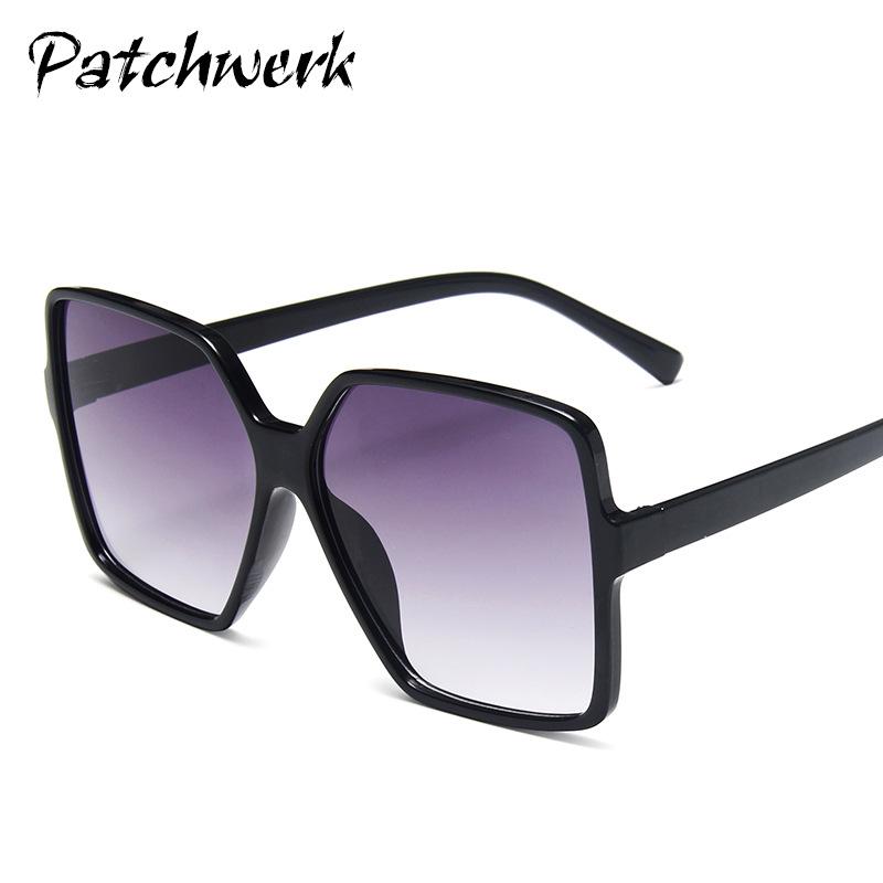 Trendy Large Frame Sunglasses Men'S Box Retro Toad Glasses Driver Driving Glasses Women 1932