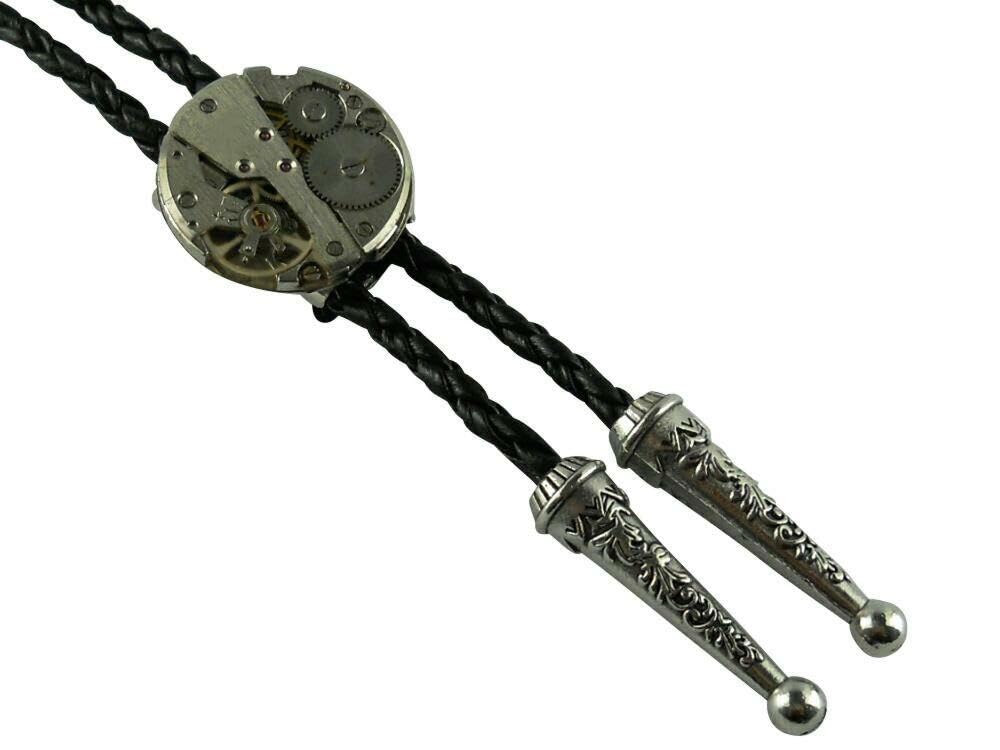 

Loop Tie Bolo Tie Polar Tie Polo Tie Necklace Movement Mechanical Silver [MG-M] Men s LTS-215