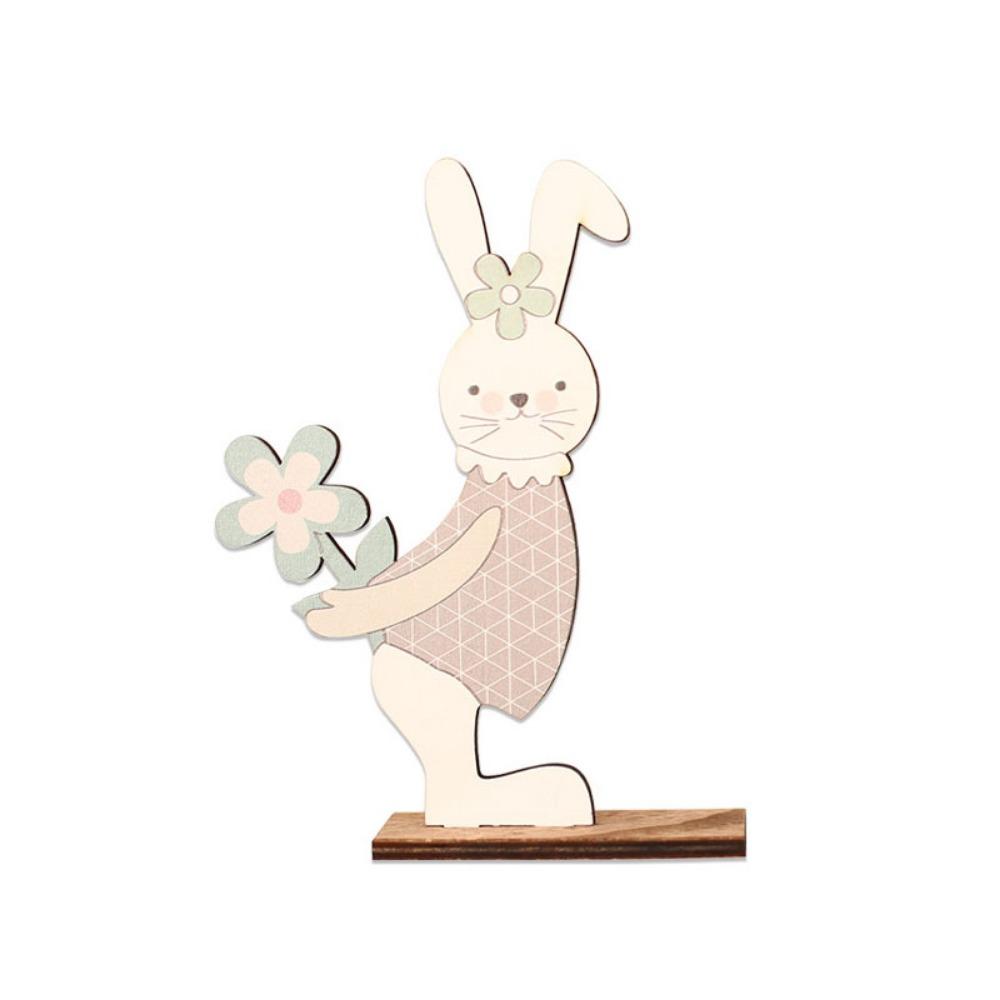 DIY Easter Rabbit Ornaments Cute Painted Rabbit Ornaments  Spring Easter